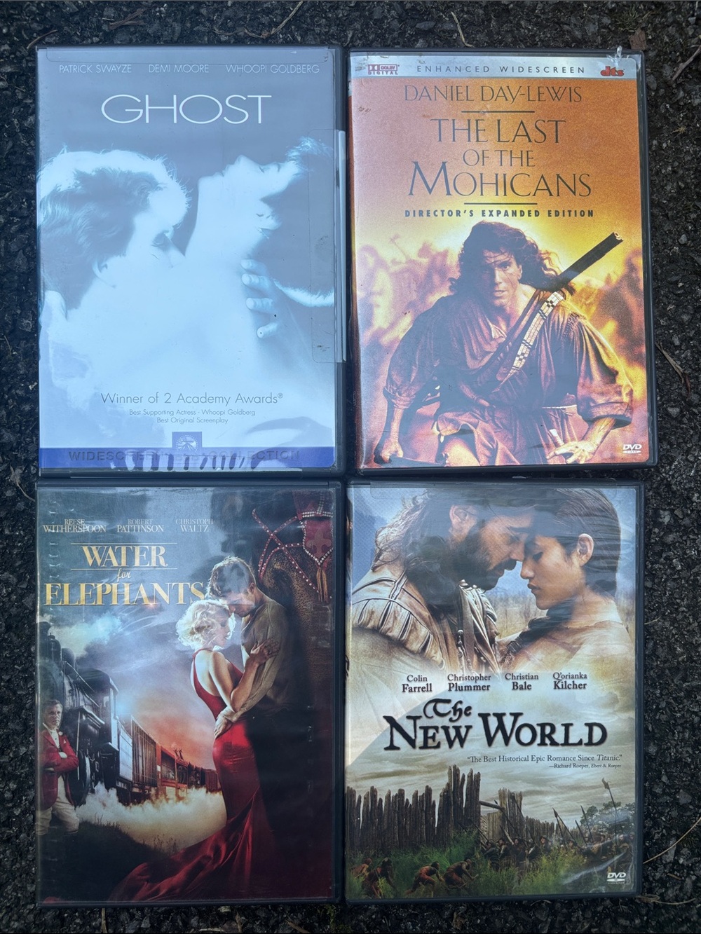 🎥 Epic Romance & Drama Movie DVD Bundle (Lot of 4) 🍿